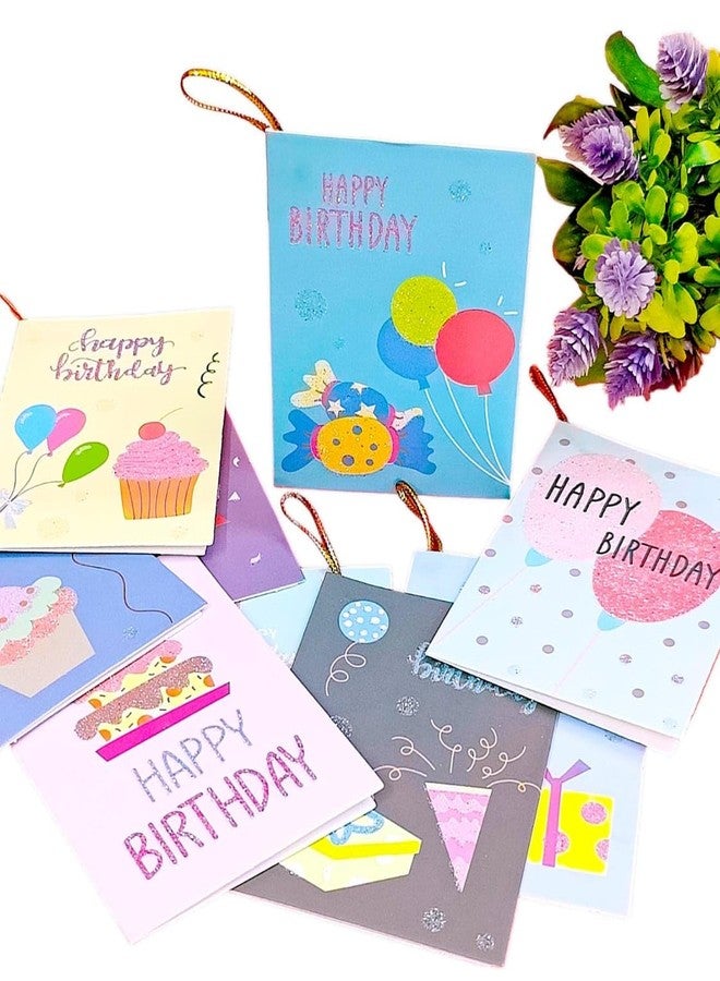 Tera13 TERA 13 Party Invitation Card, Birthday Cards, Greeting Note Cards, Thank You Notecards, Greeting Cards, Notecards For All Occasions, Birthday Printed Gift Tag Bookmarks Tags (birtday 12 pcs) - Image 2